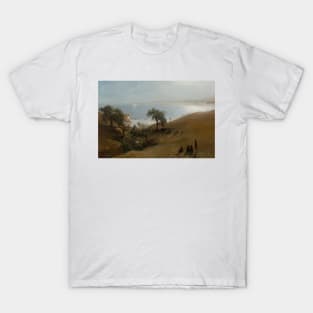 Study for Entrance into Monterey by Albert Bierstadt T-Shirt